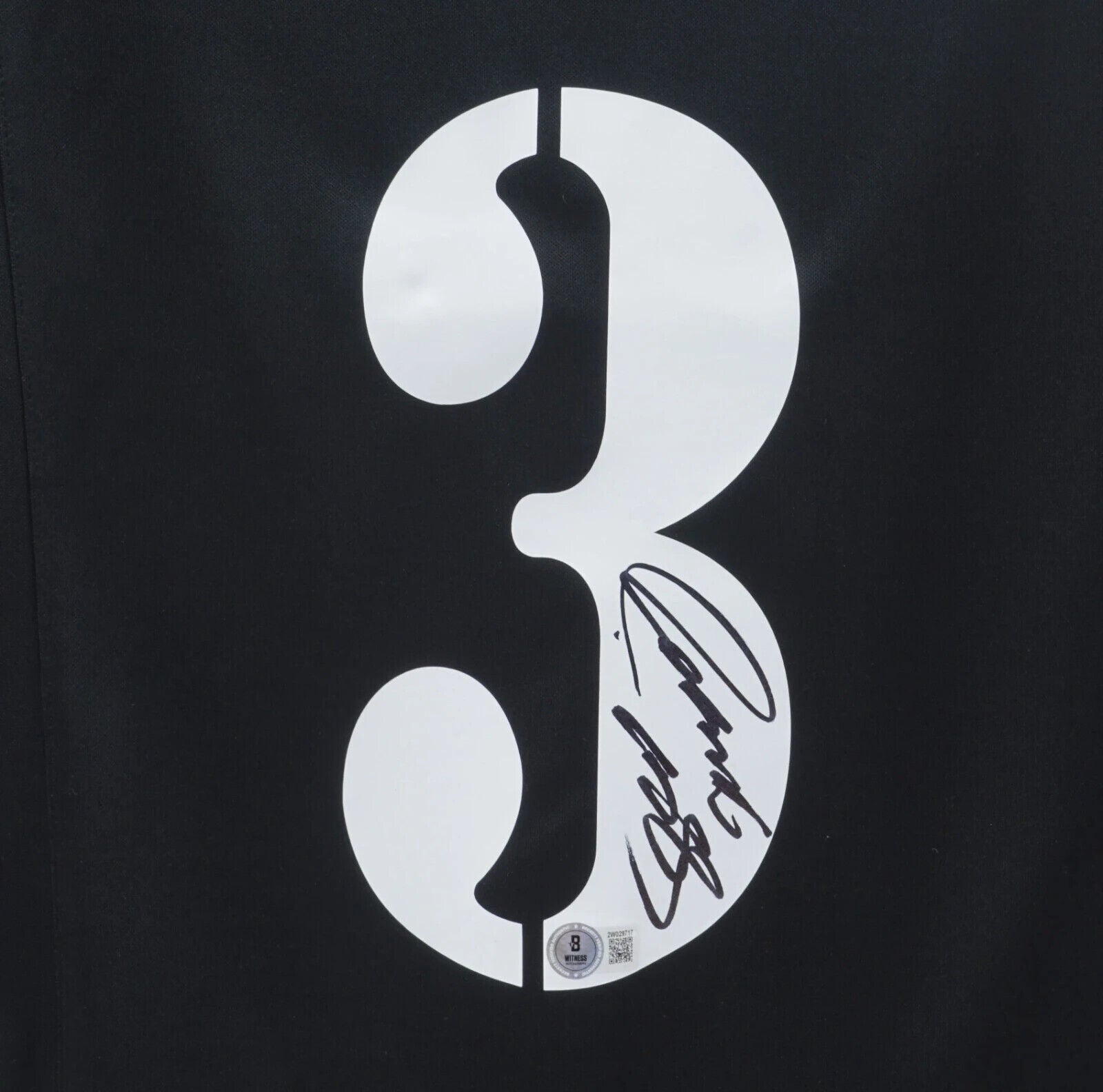 Roberto Carlos Signed Real Madrid FC Away Soccer Jersey #3 with Beckett Witness